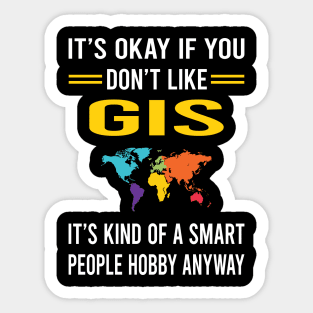 Smart People Hobby GIS Sticker